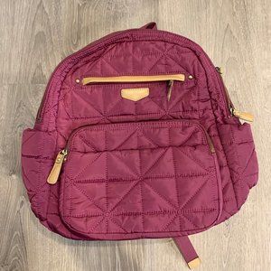 Twelve Little- Little Companion Diaper Bag Backpack- Purple- USED but GOOD